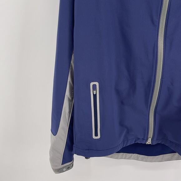 Peter Millar Zephyr light weight performance athletic golf full zip jacket sz S - Picture 3 of 7